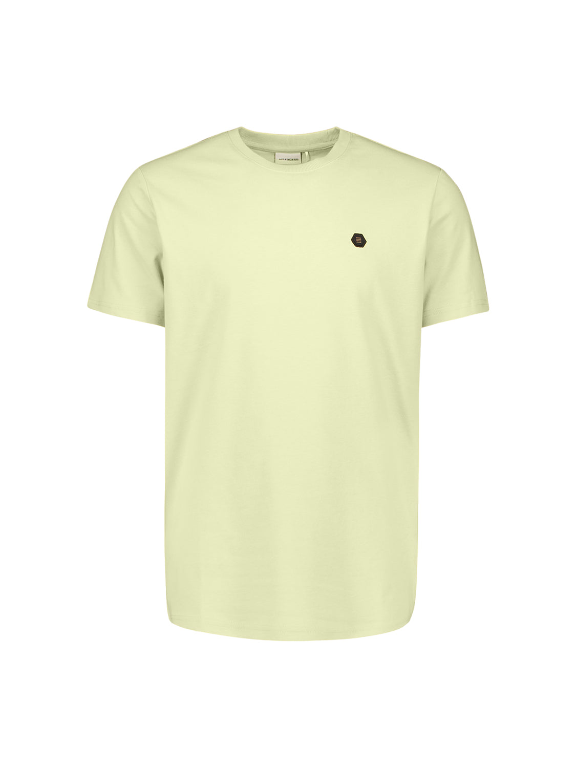 Peached T-shirt met ronde hals | Green
