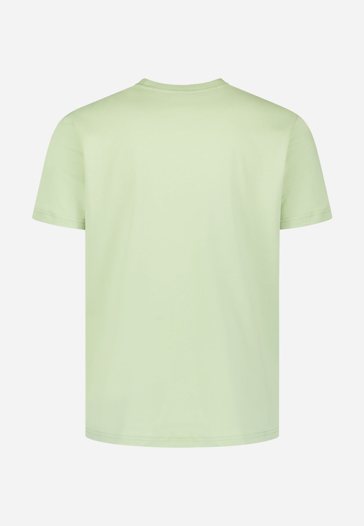 Peached T-shirt met ronde hals | Green