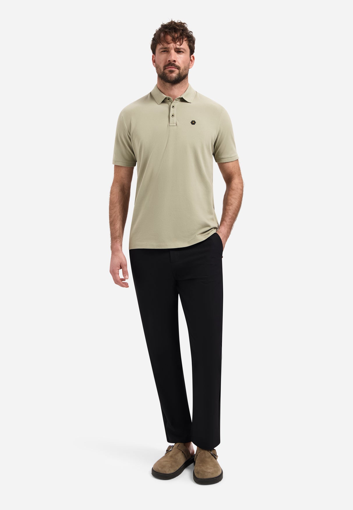 Basis polo | Taupe