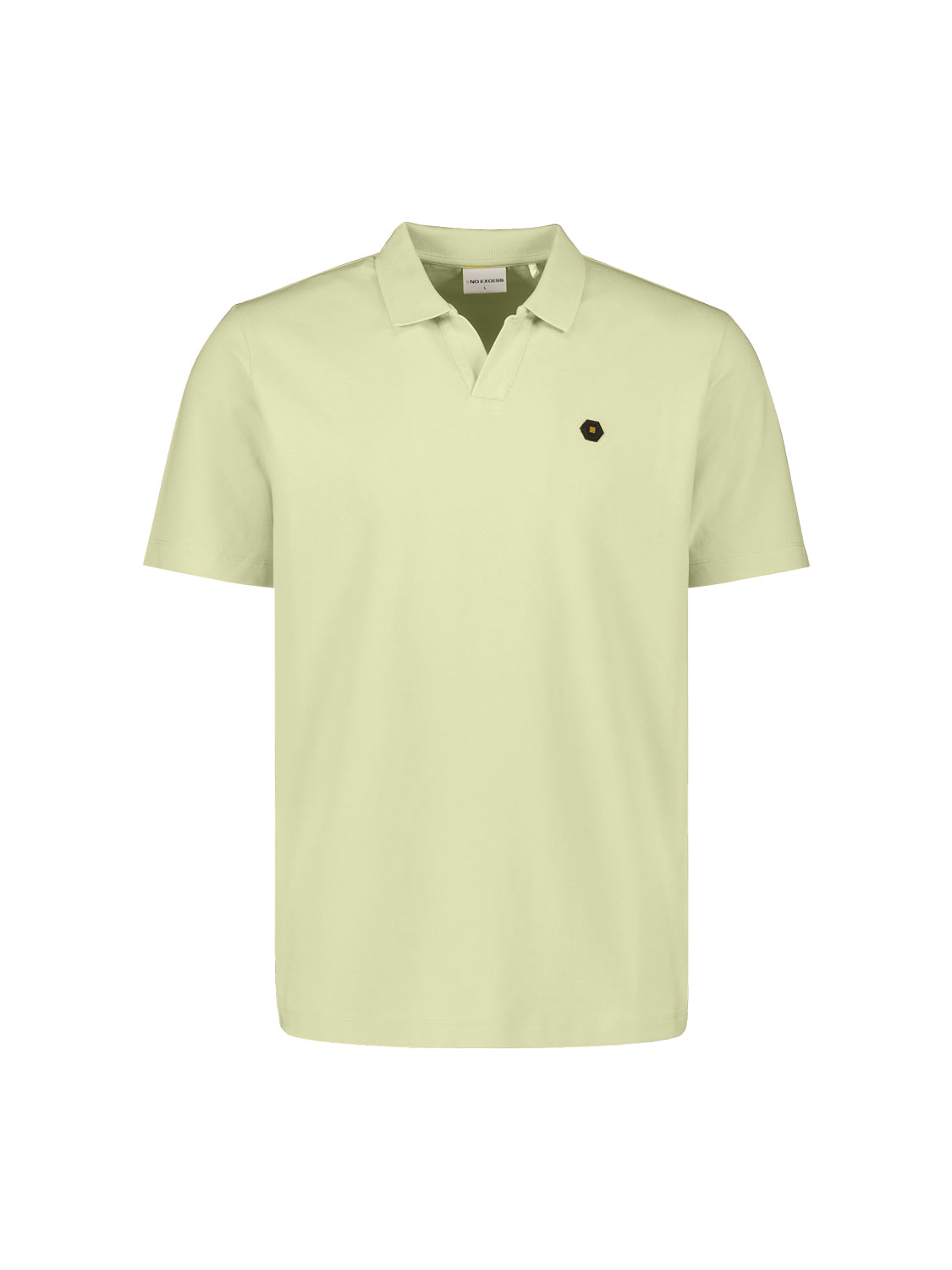 Basis polo met V-hals | Green