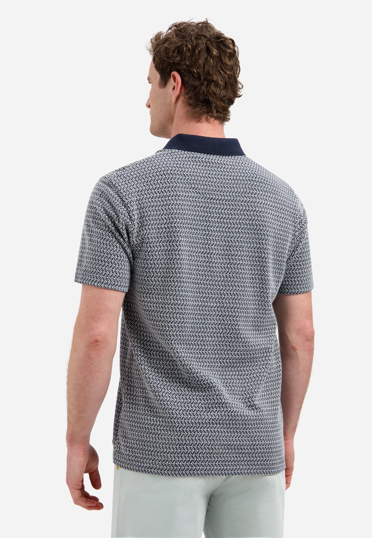 Jacquard polo | Night