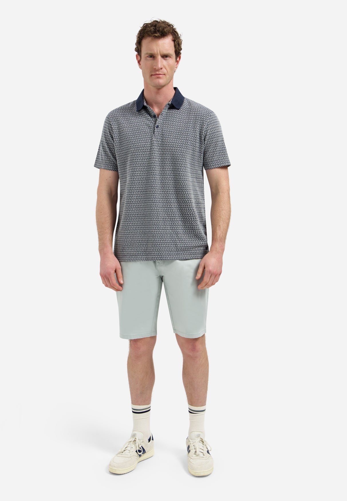 Jacquard polo | Night