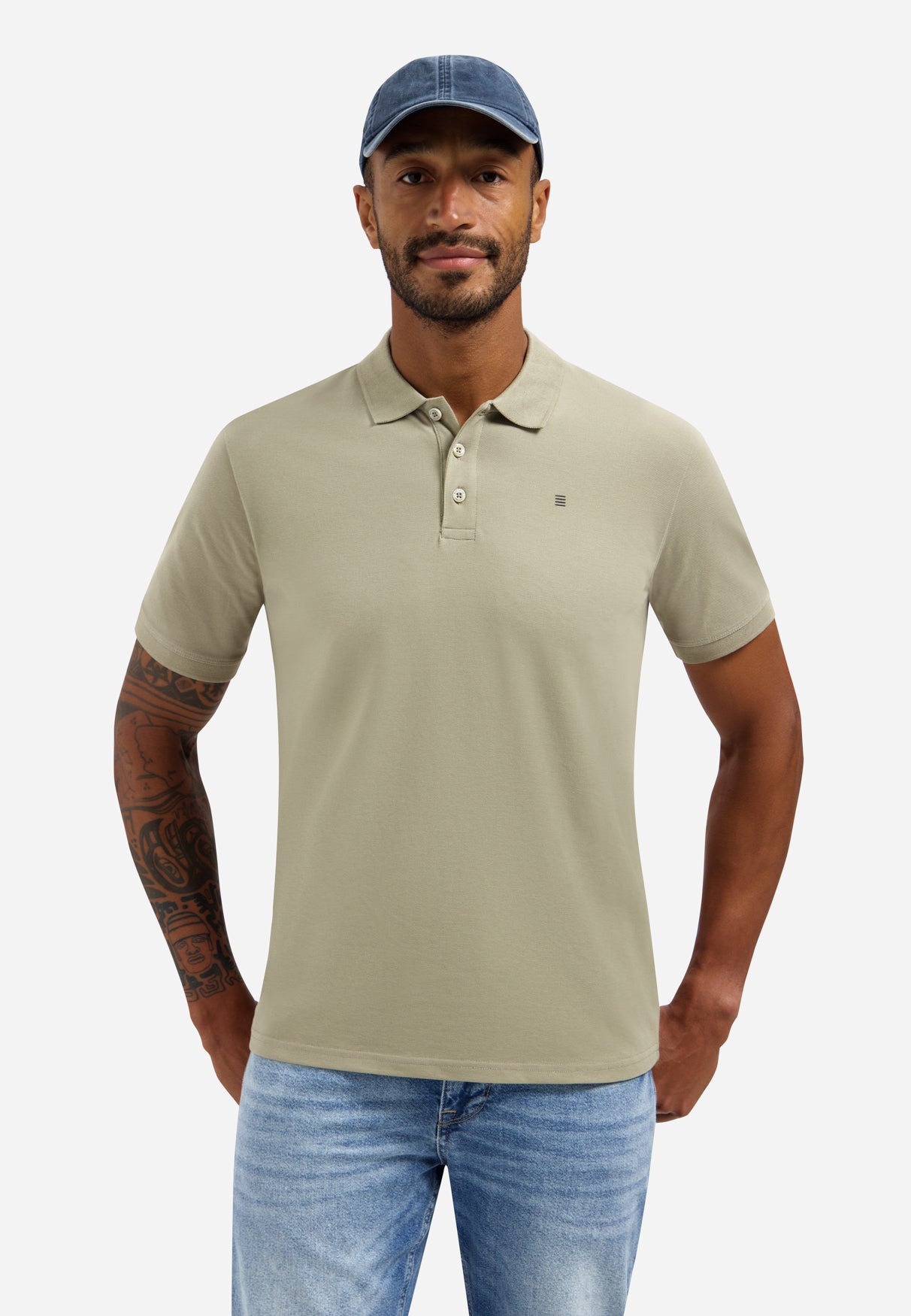 Basis polo | Taupe