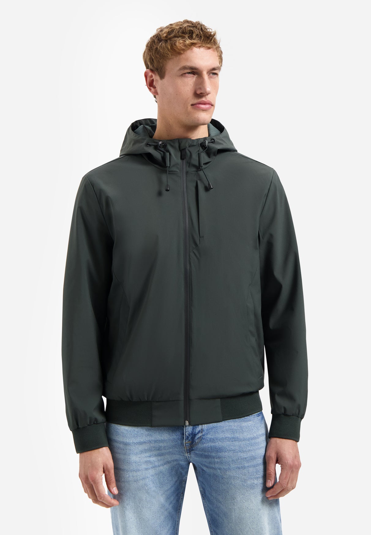 Zomerjas met capuchon | Dark Steel