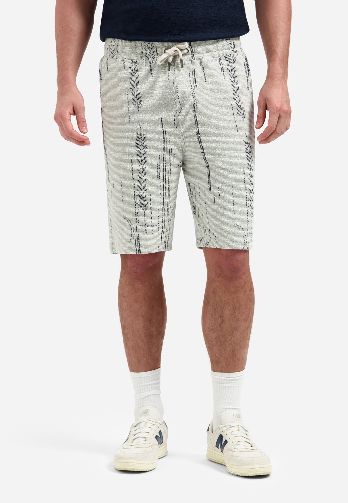 Jersey short met structuur | Kit