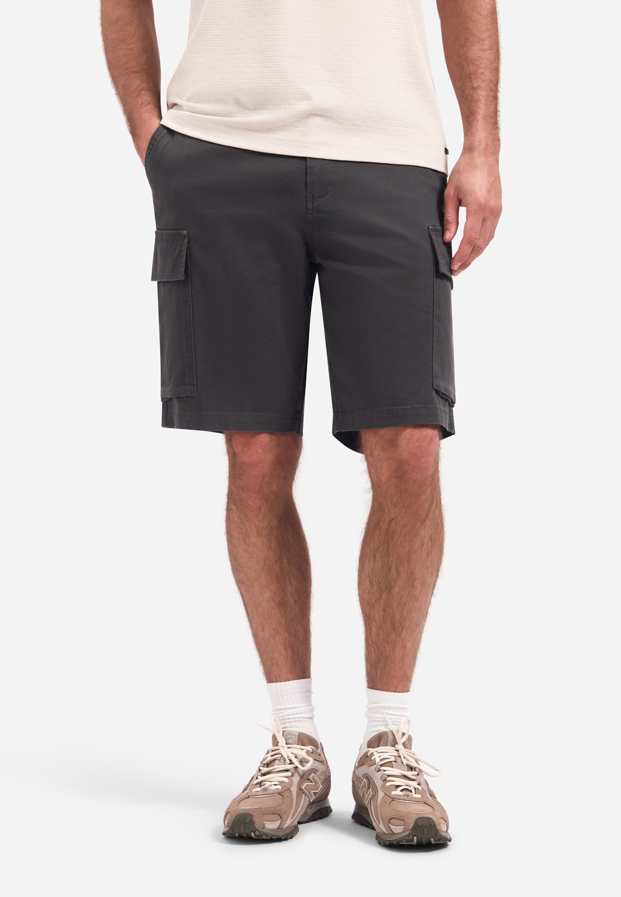 Cargoshort met zijzakken | Dark Steel