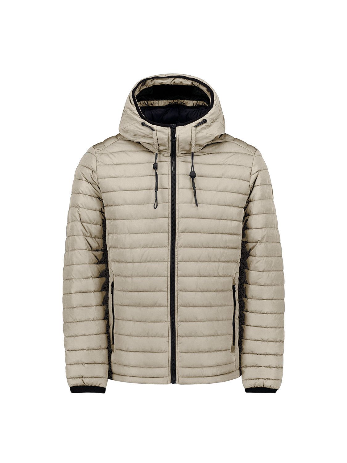 Gewatteerde Jas Met Capuchon | Stone