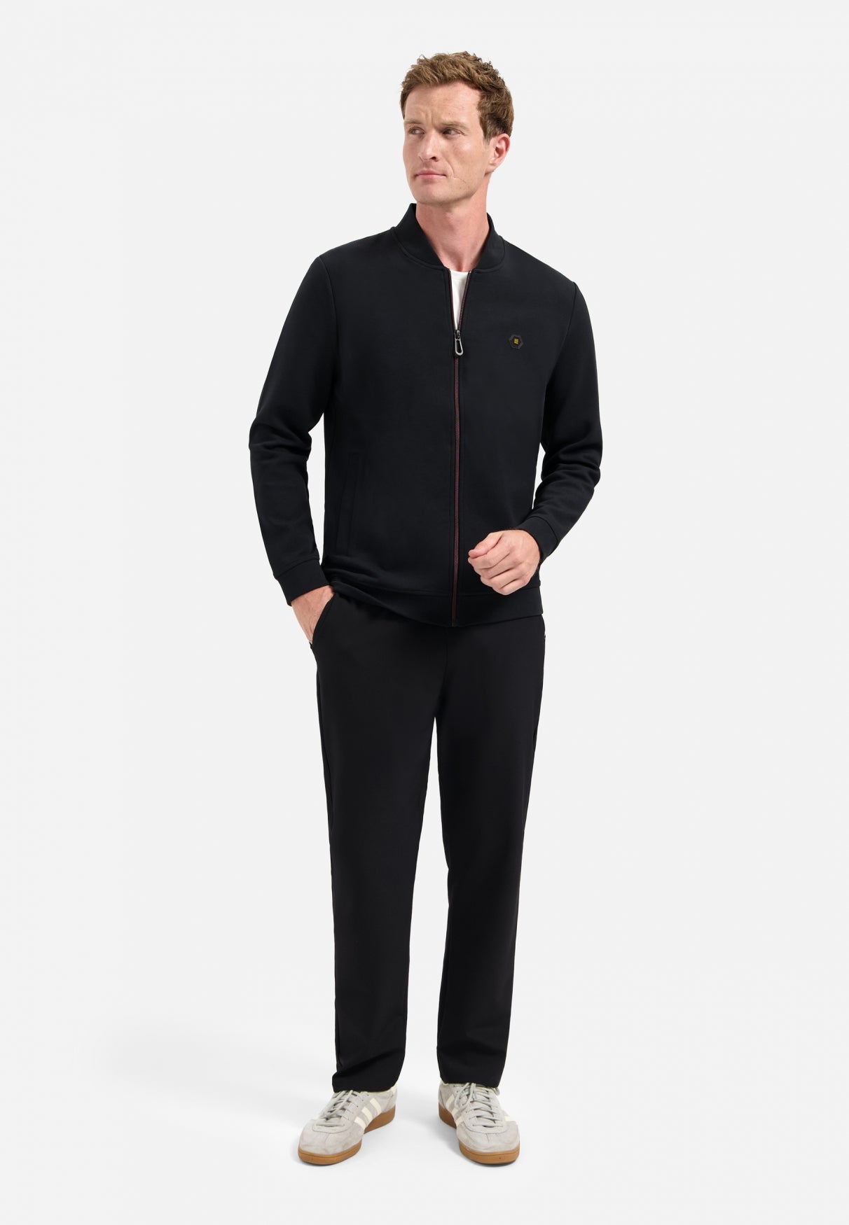 Timeless Basics Zip Vest | Black