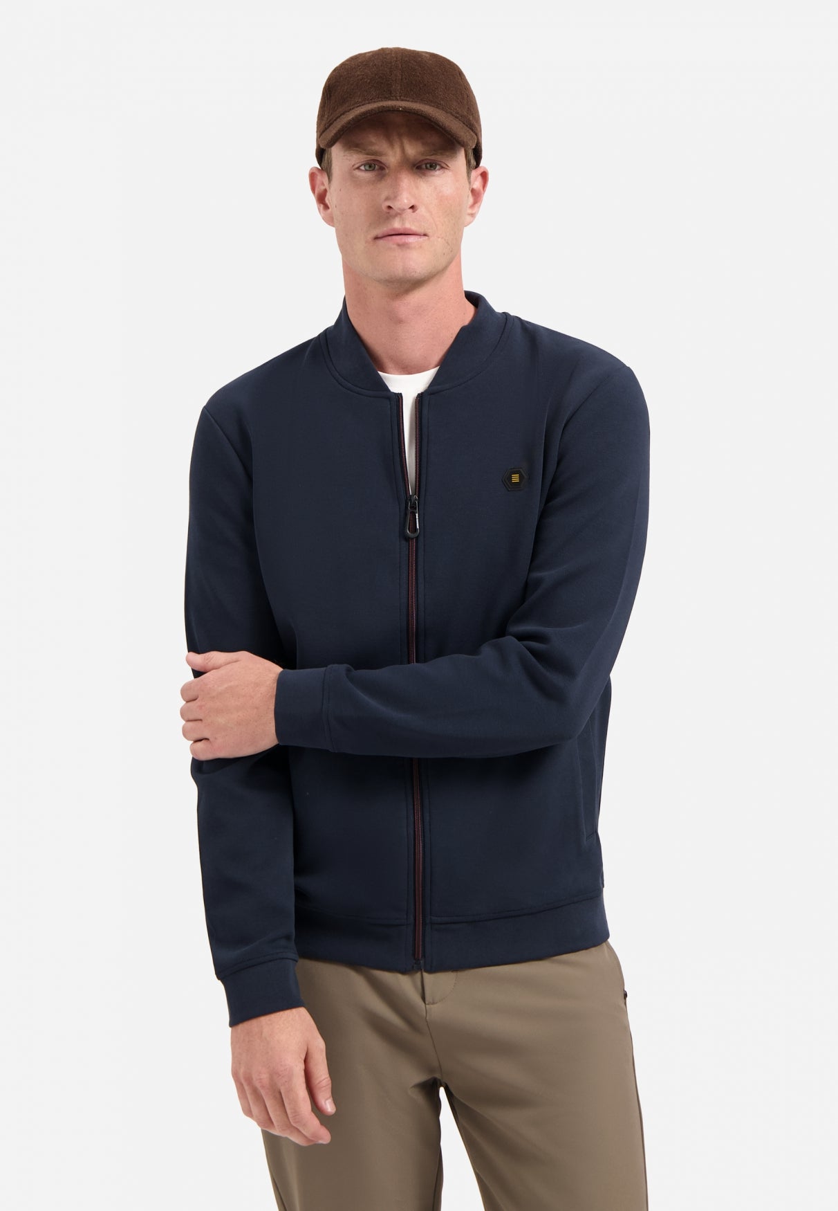 Timeless Basics Zip Vest | Night