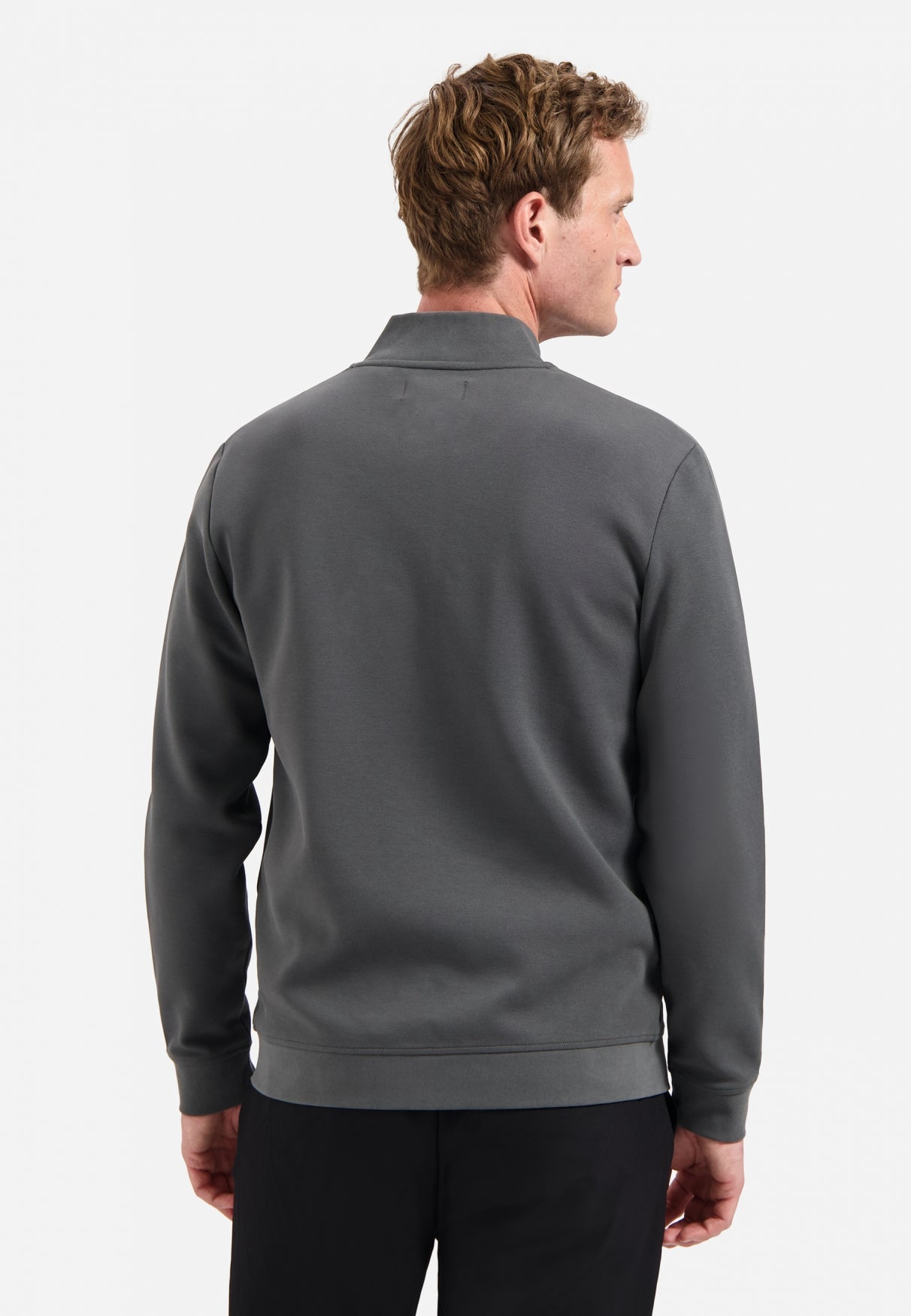 Timeless Basics Zip Vest | Dark Steel