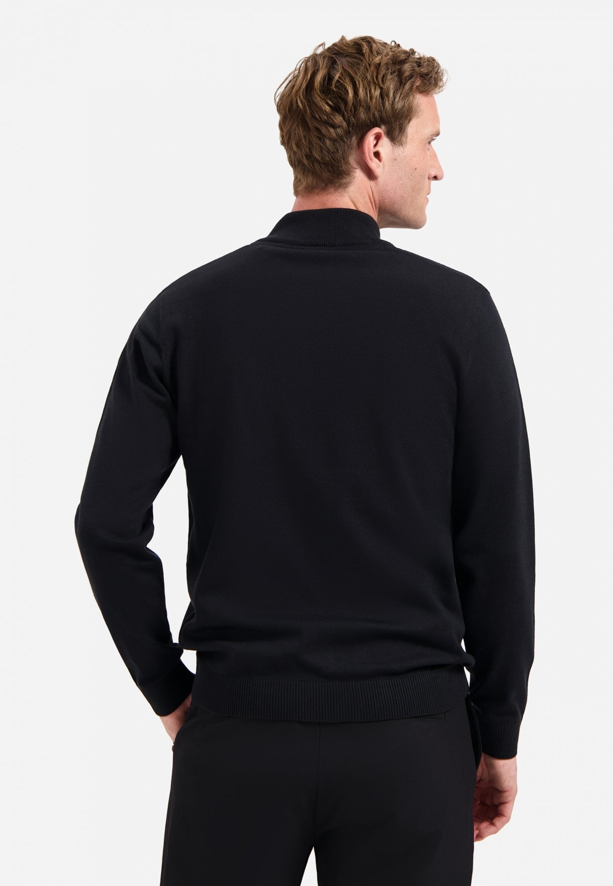 Timeless Basics tweekleurig vest | Black