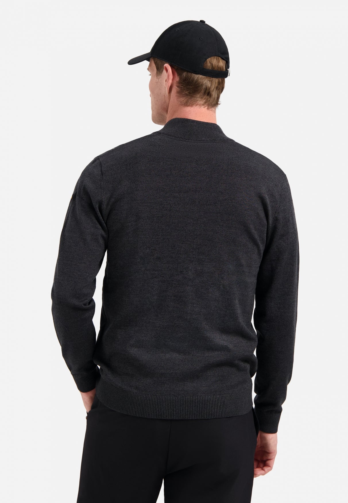 Timeless Basics tweekleurig vest | Dark Grey