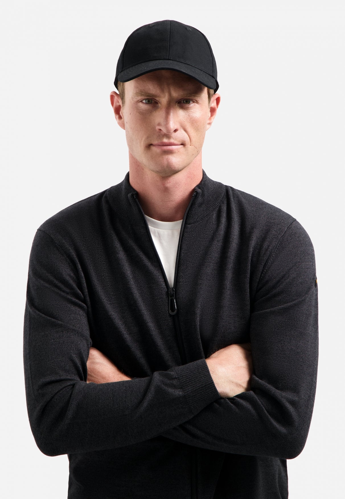 Timeless Basics tweekleurig vest | Dark Grey