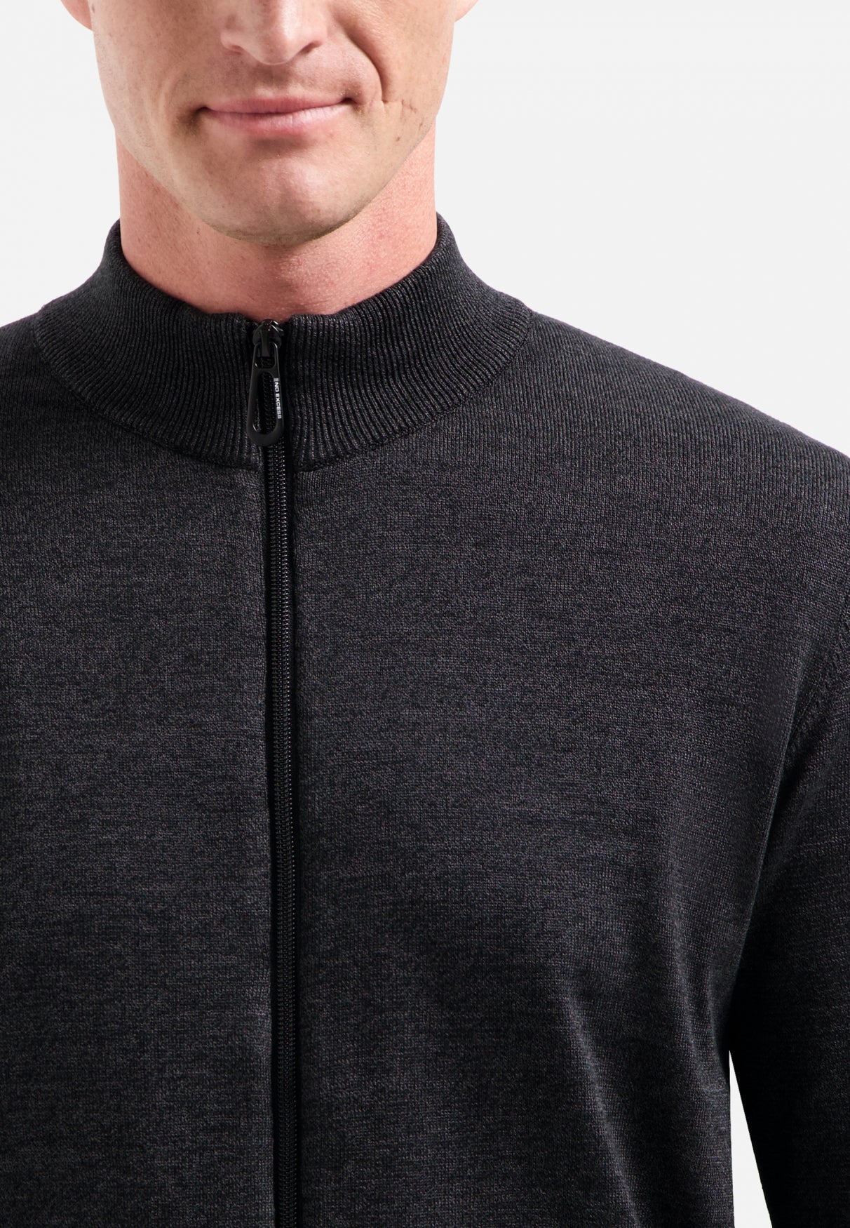 Timeless Basics tweekleurig vest | Dark Grey