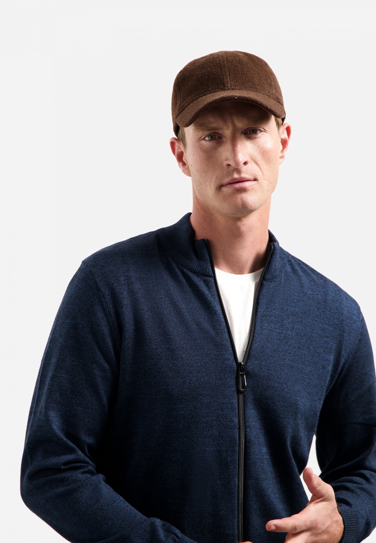 Timeless Basics tweekleurig vest | Navy
