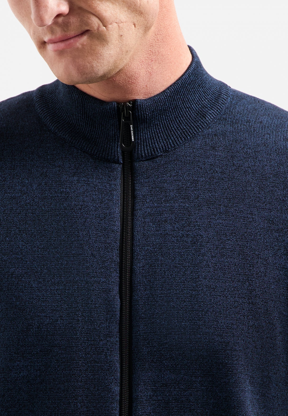 Timeless Basics tweekleurig vest | Navy