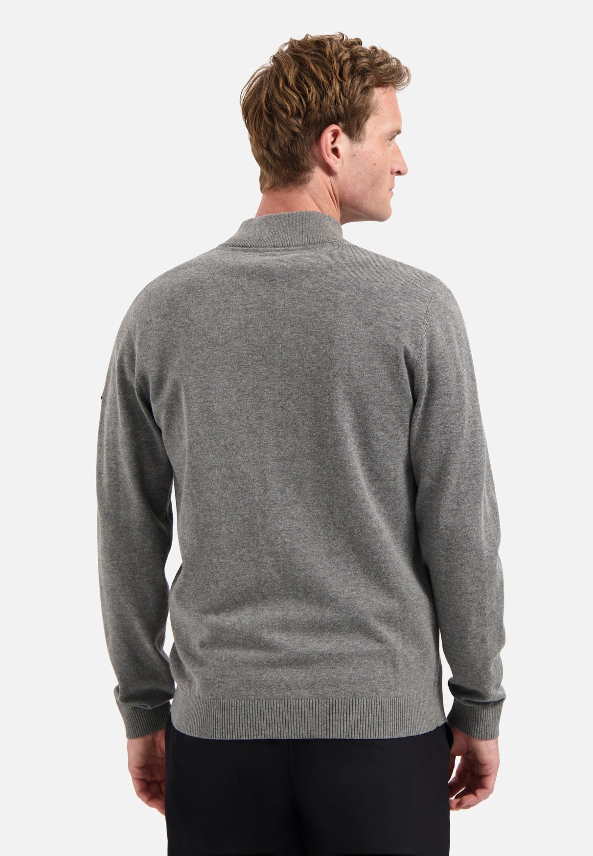 Timeless Basics tweekleurig vest | Grey Melange