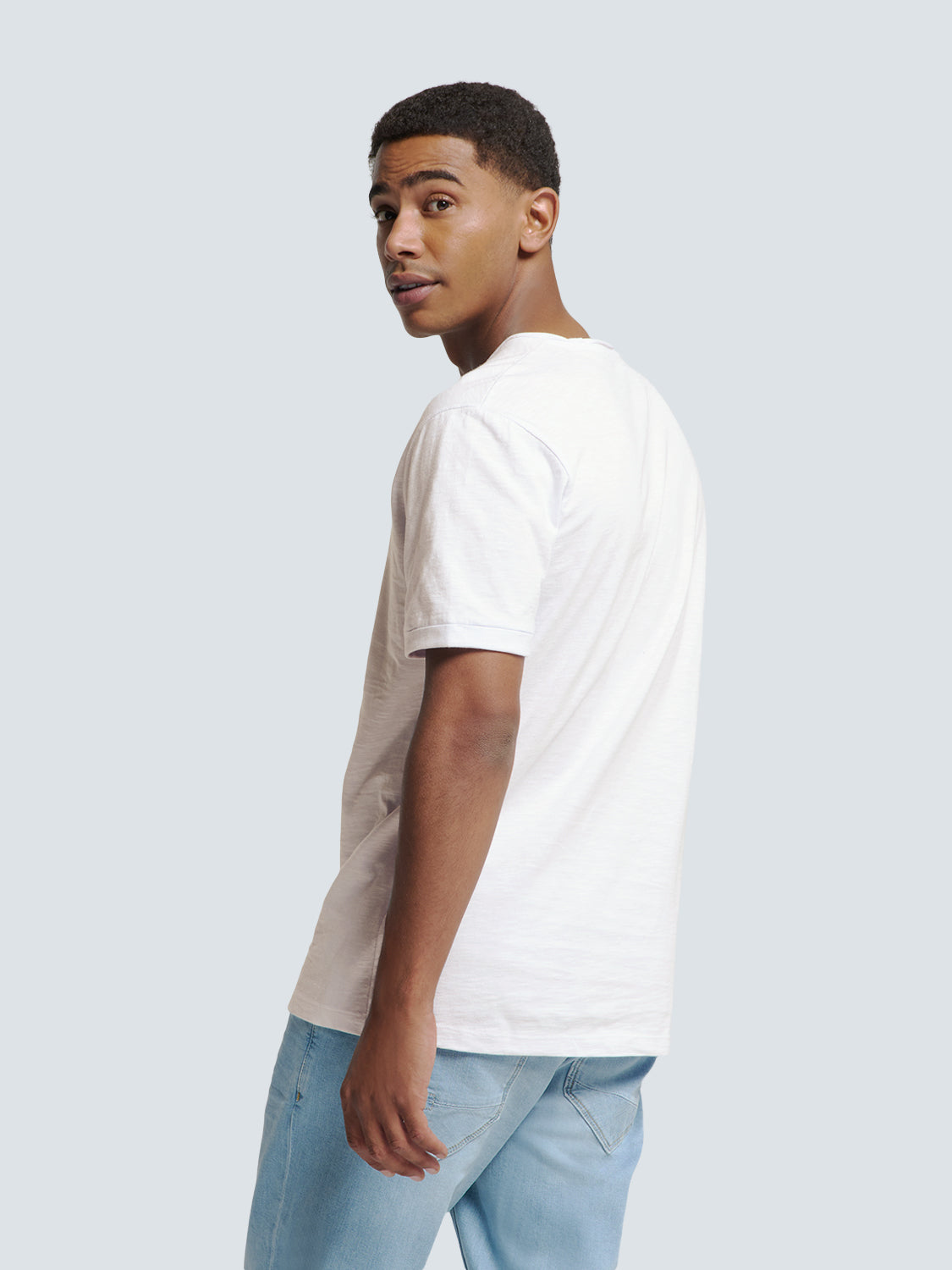 Timeless Basics Ronde Hals  T-shirt | White