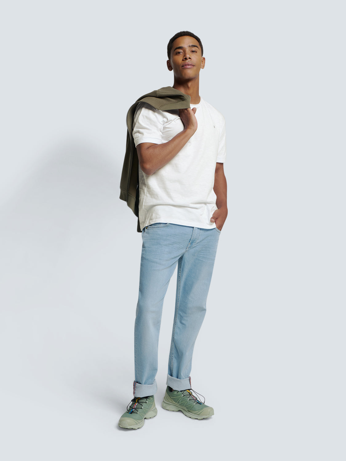 Timeless Basics Ronde Hals  T-shirt | White