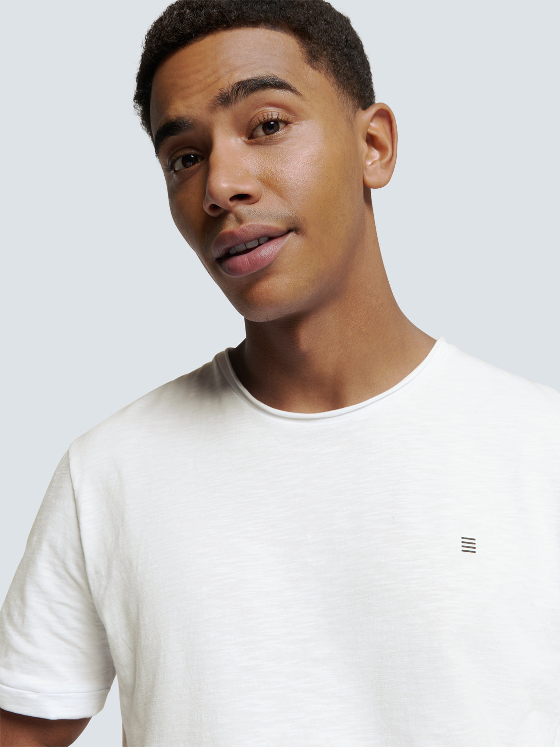 Timeless Basics Ronde Hals  T-shirt | White