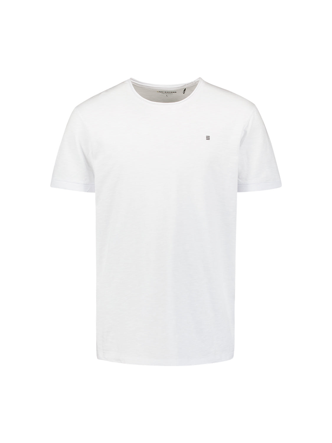 Timeless Basics Ronde Hals  T-shirt | White