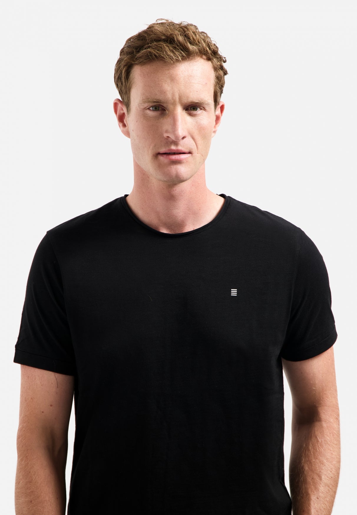 Timeless Basics Ronde Hals  T-shirt | Black
