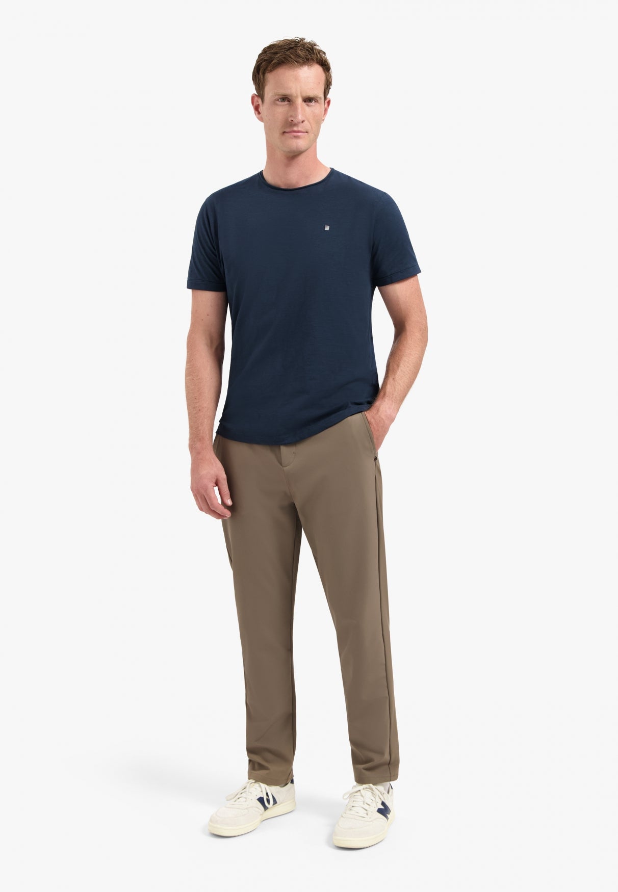 Timeless Basics Ronde Hals T-shirt | Night