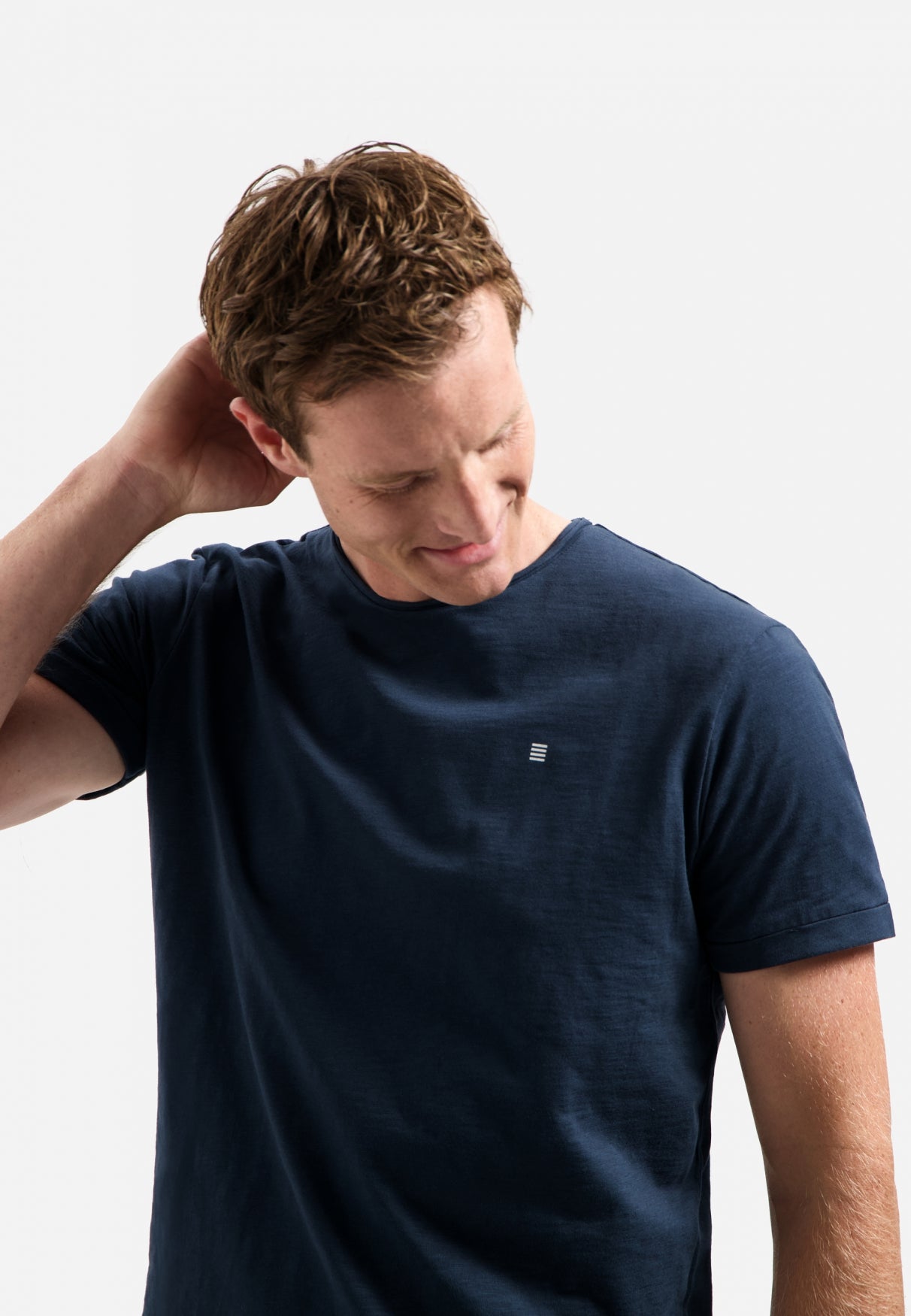 Timeless Basics Ronde Hals  T-shirt | Night