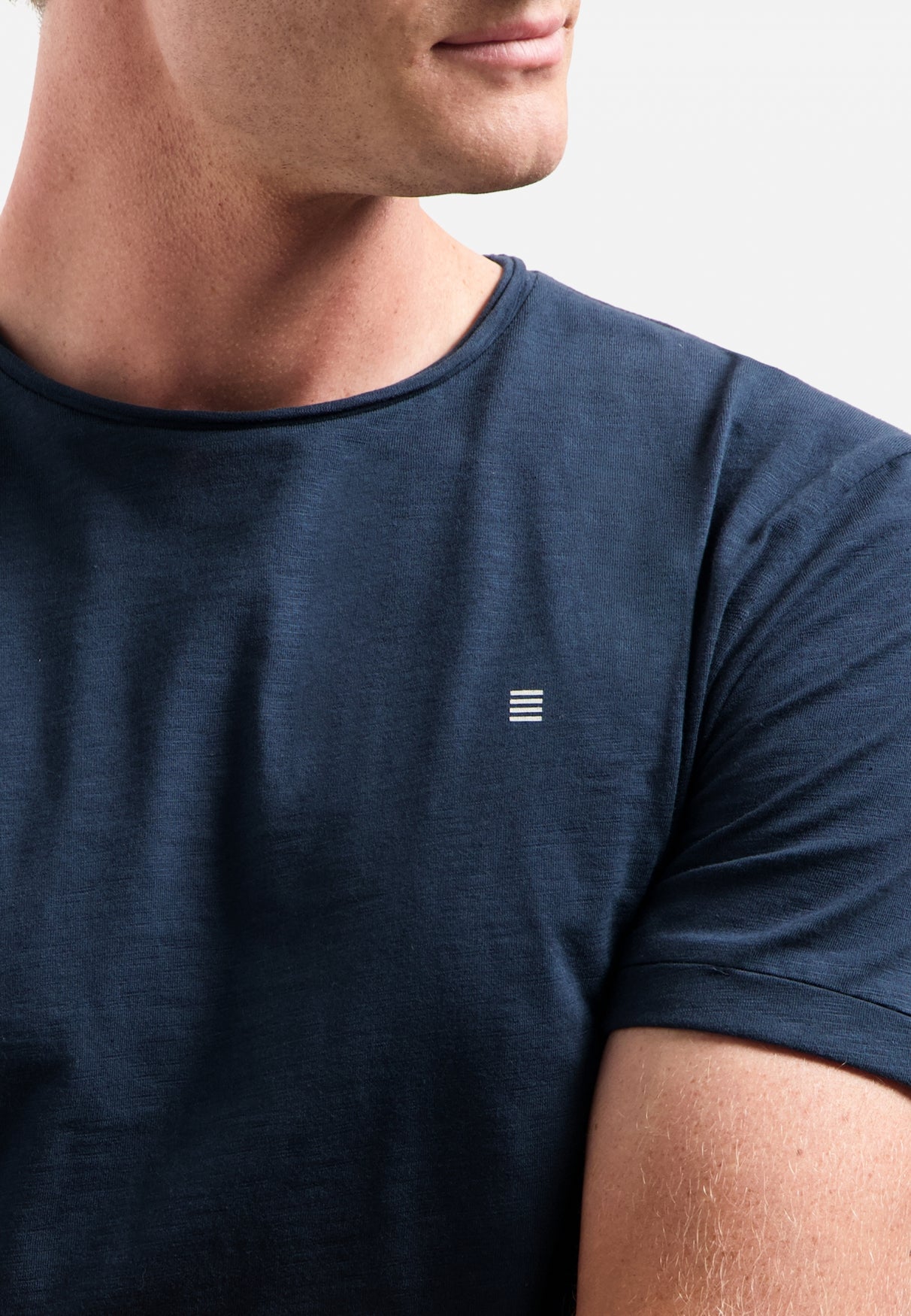Timeless Basics Ronde Hals  T-shirt | Night