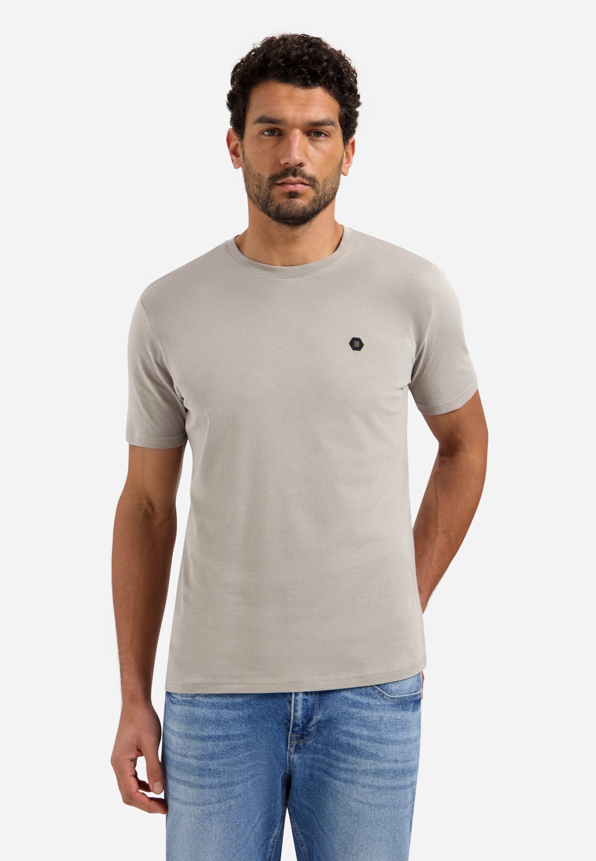 Timeless Basics Zacht T-shirt | Clay