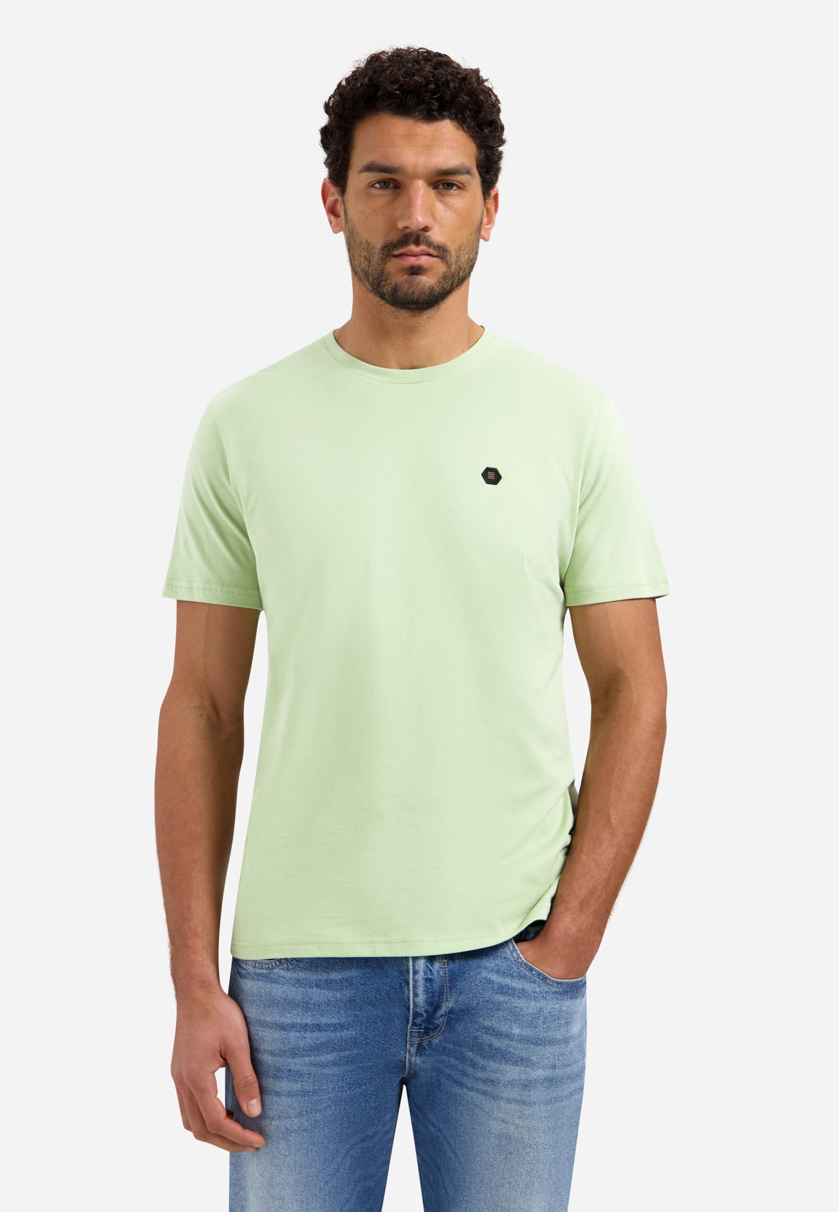 Timeless Basics Zacht T-shirt | Smoke