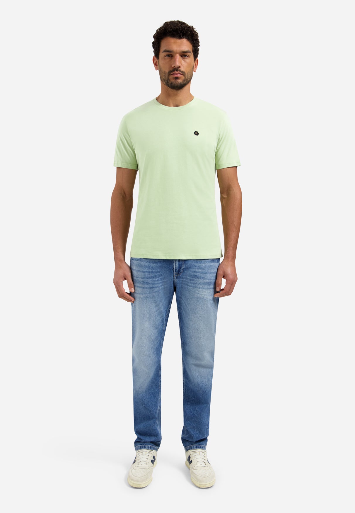 Timeless Basics Zacht T-shirt | Smoke