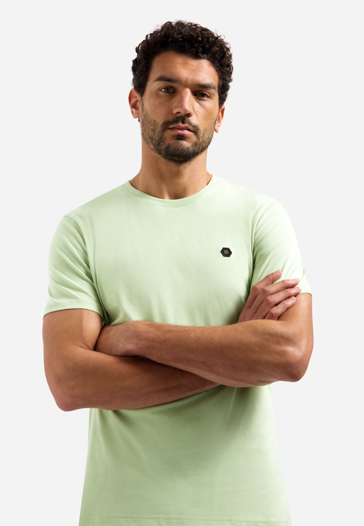 Timeless Basics Zacht T-shirt | Smoke