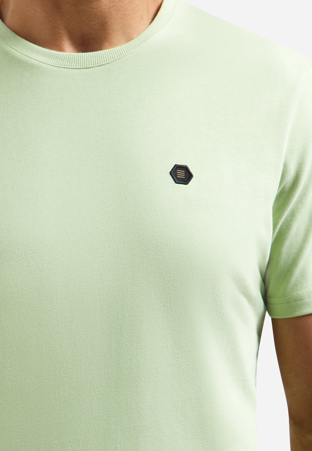 Timeless Basics Zacht T-shirt | Smoke