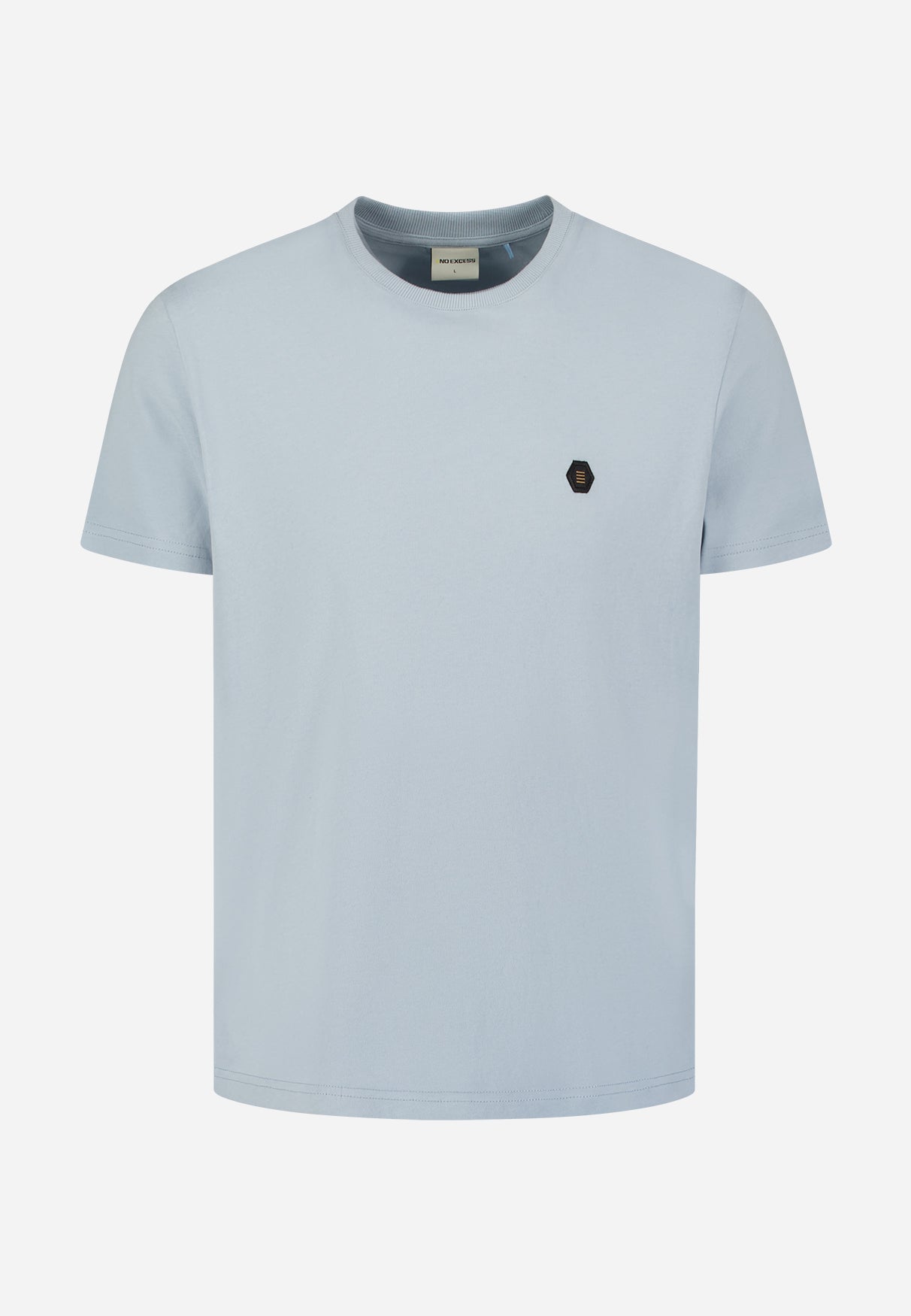 Timeless Basics Zacht T-shirt | Dusty Blue
