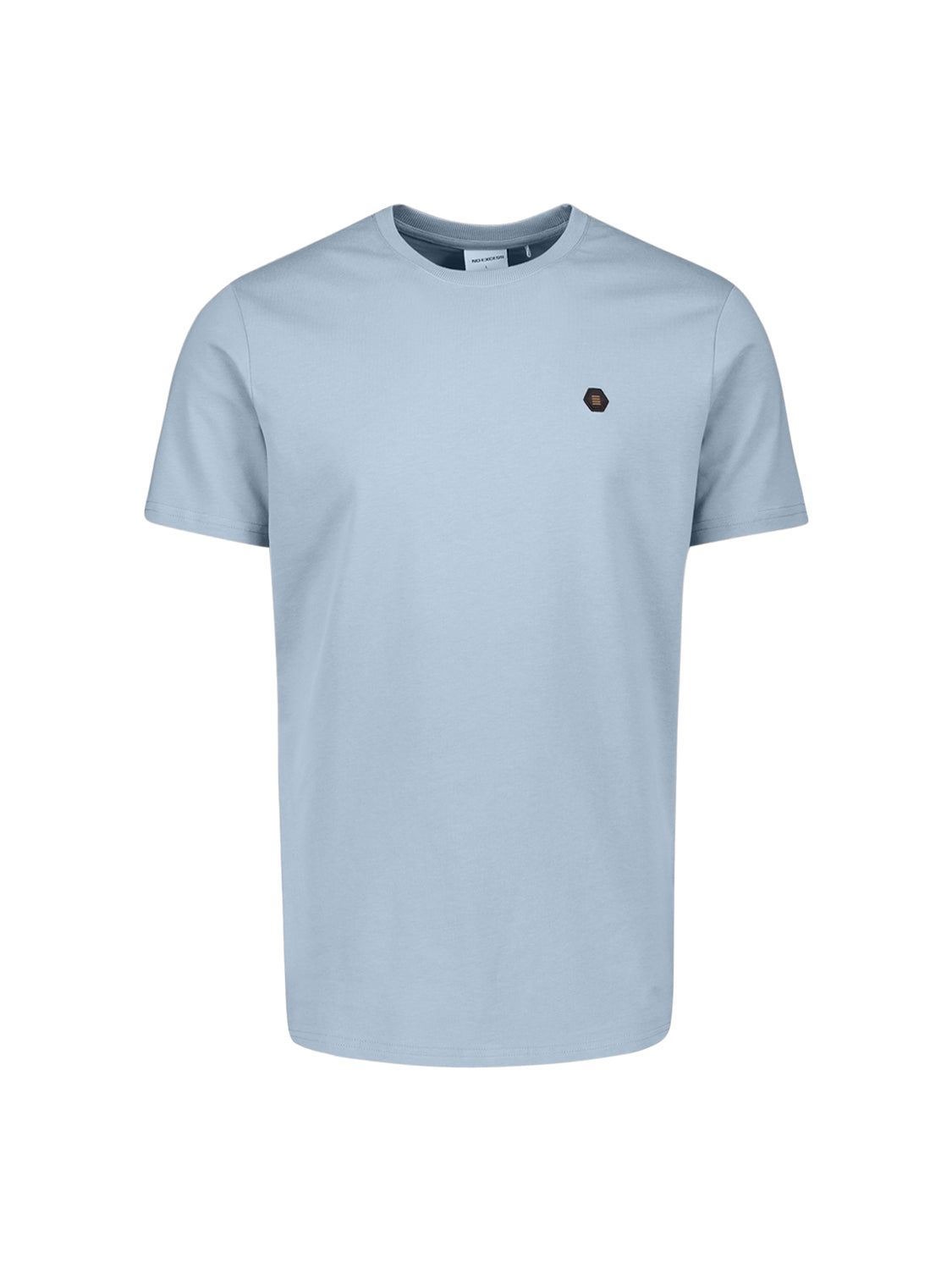 Timeless Basics Zacht T-shirt | Dusty Blue