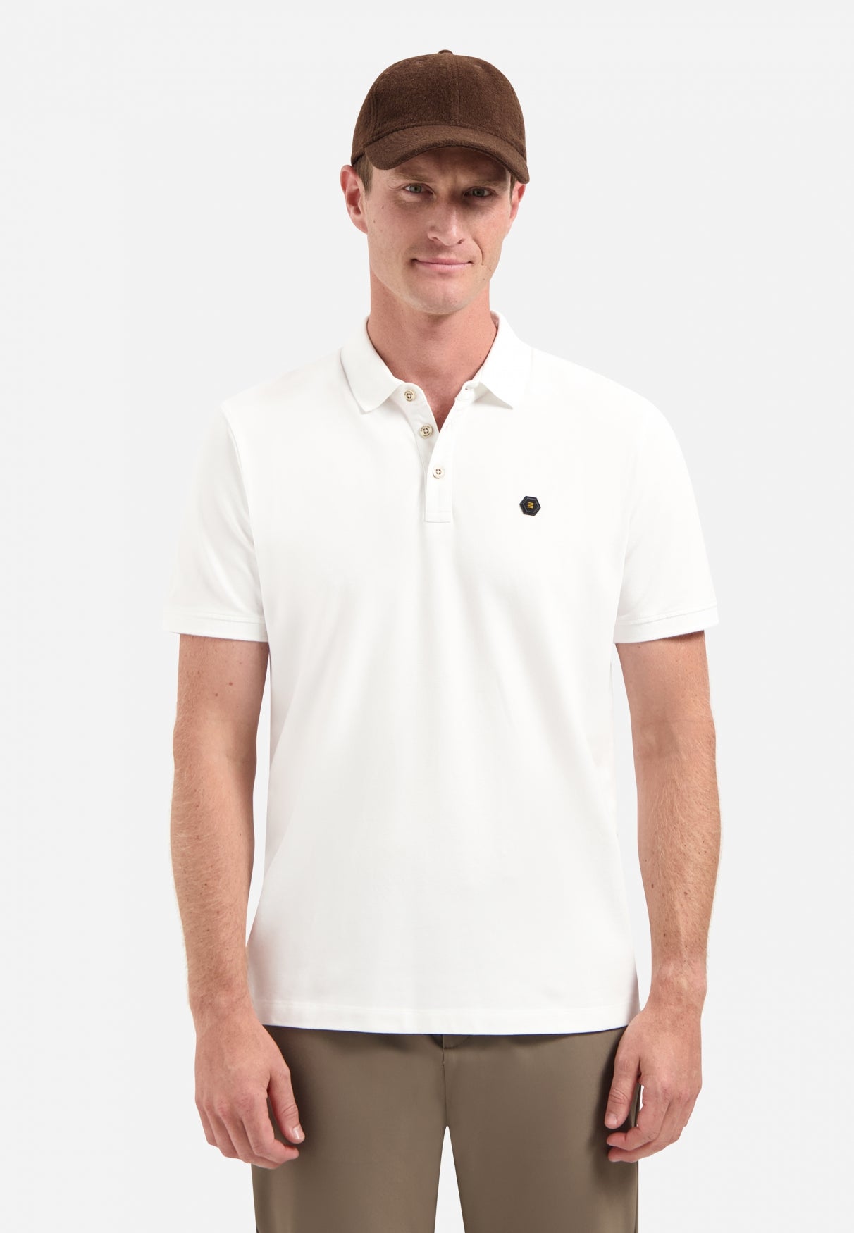 Timeless Basics Polo | Wit