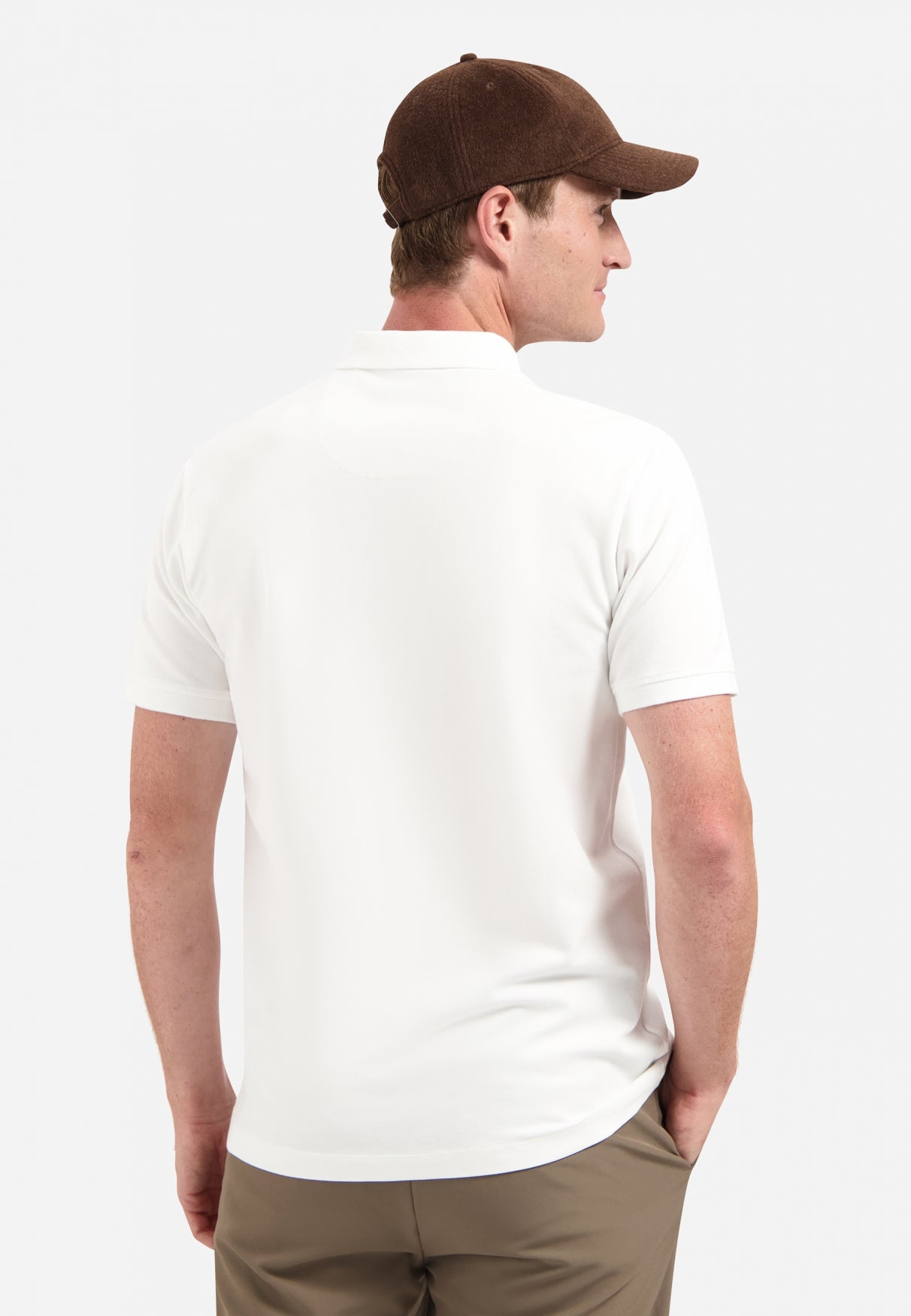 Timeless Basics Polo | Wit