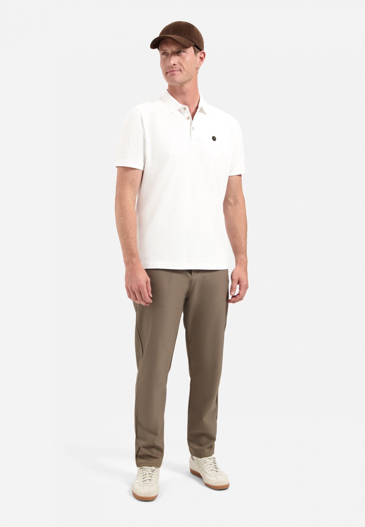 Timeless Basics Polo | Wit
