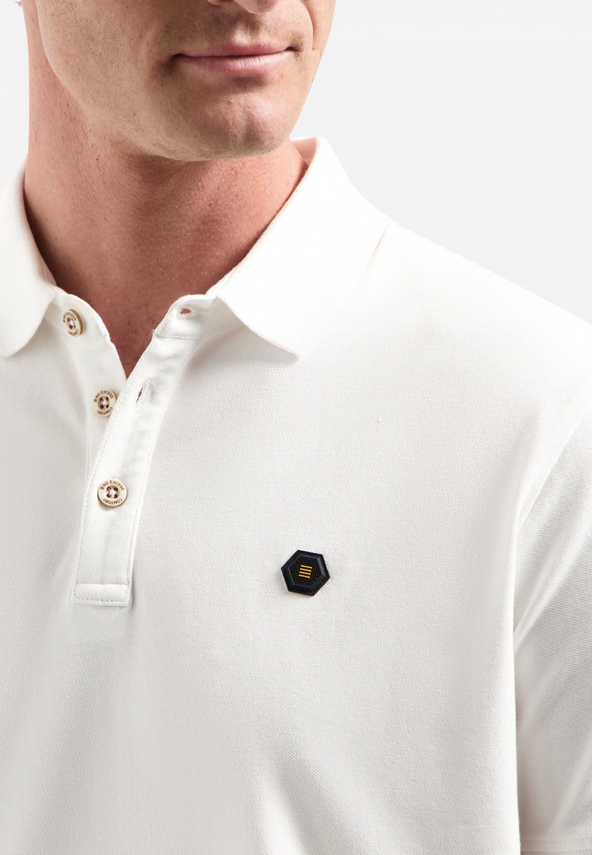 Timeless Basics Polo | Wit