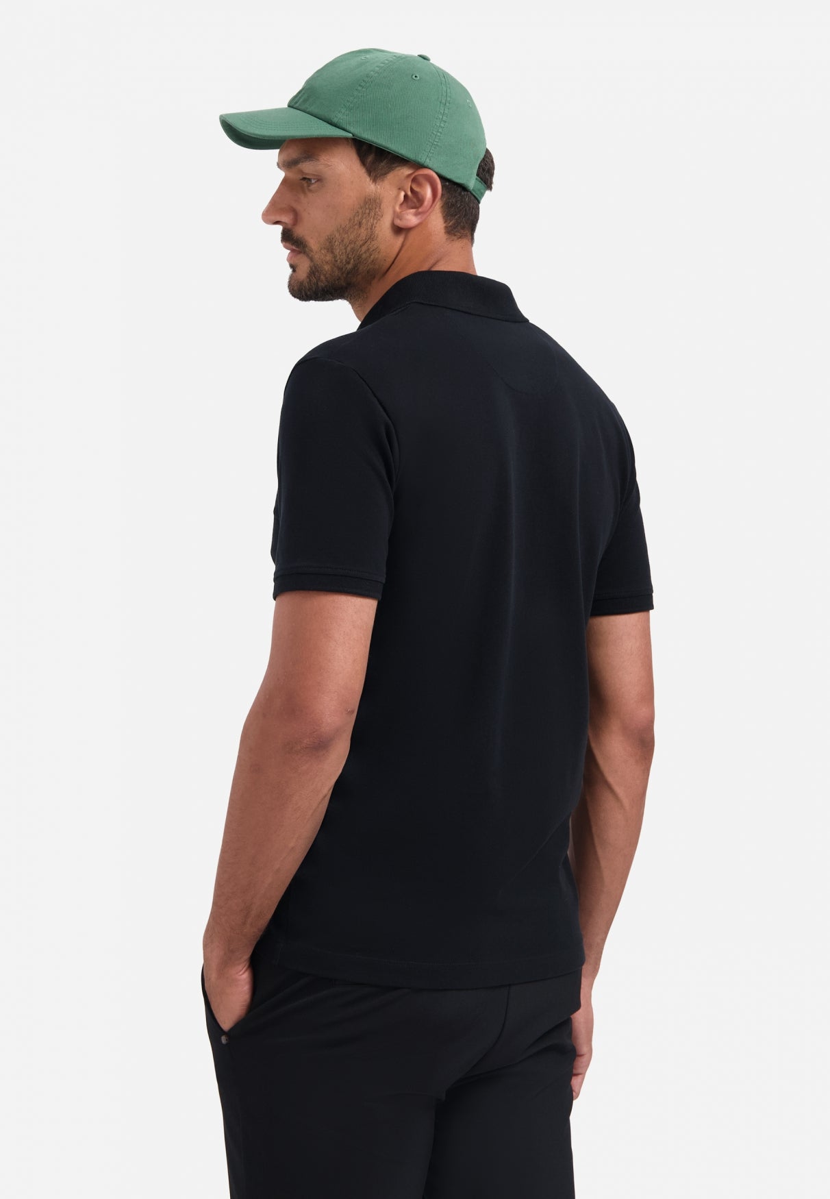 Timeless Basics Polo Zwart