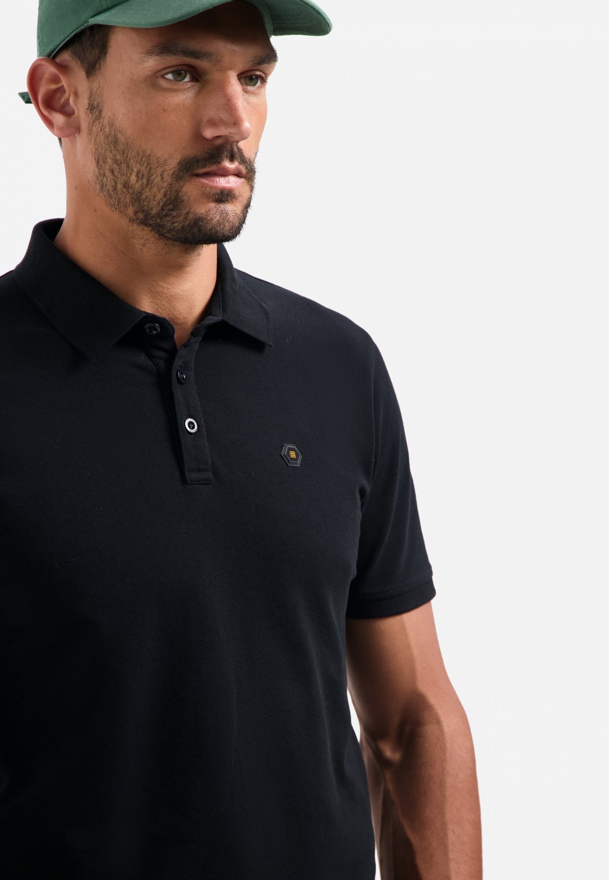 Timeless Basics Polo Zwart