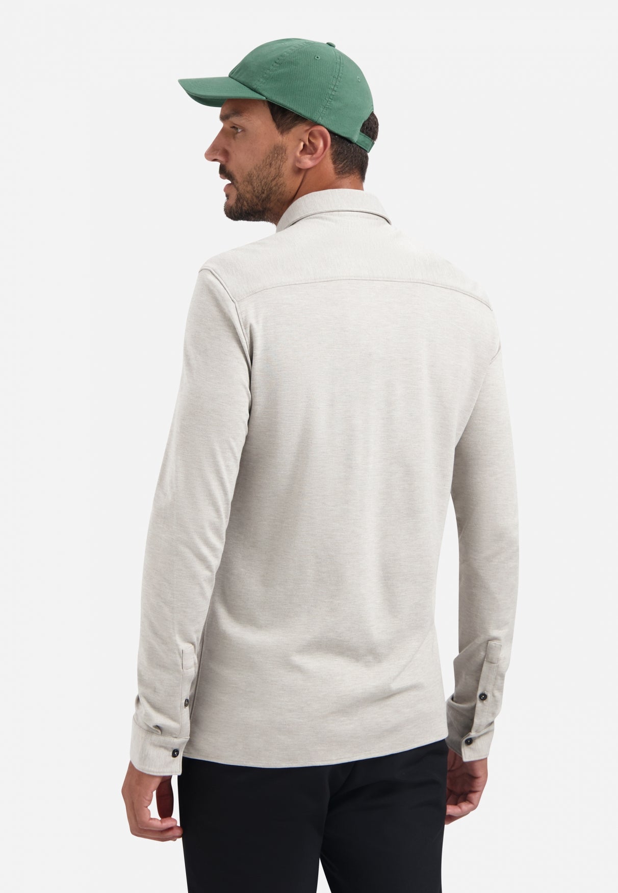 Timeless Basics Jersey Hemd | Clay