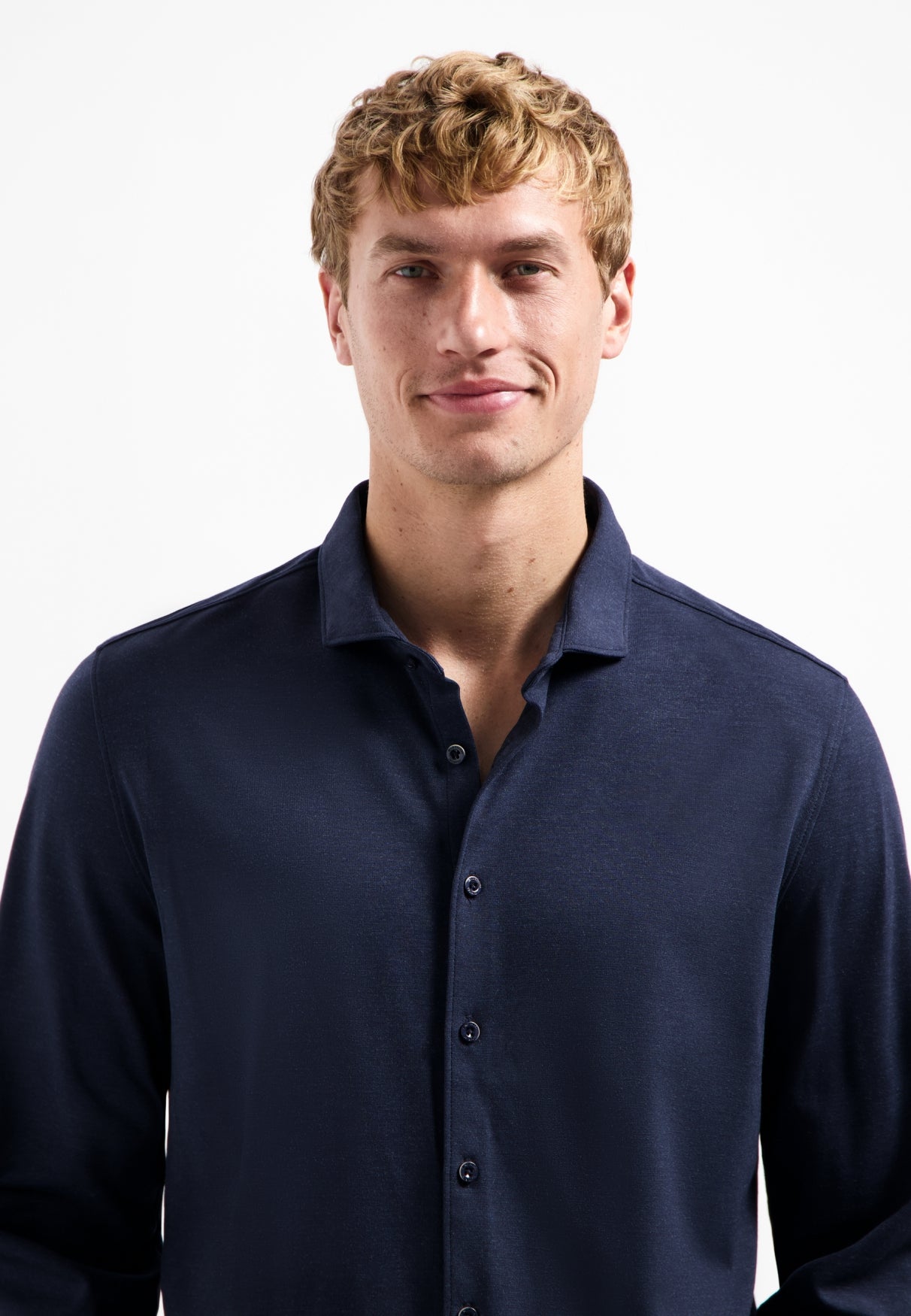 Timeless Basics Jersey Hemd | Night