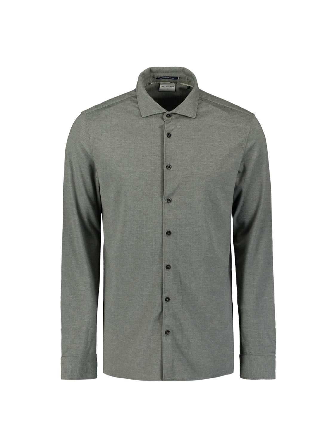 Timeless Basics Jersey Hemd | Dark Steel