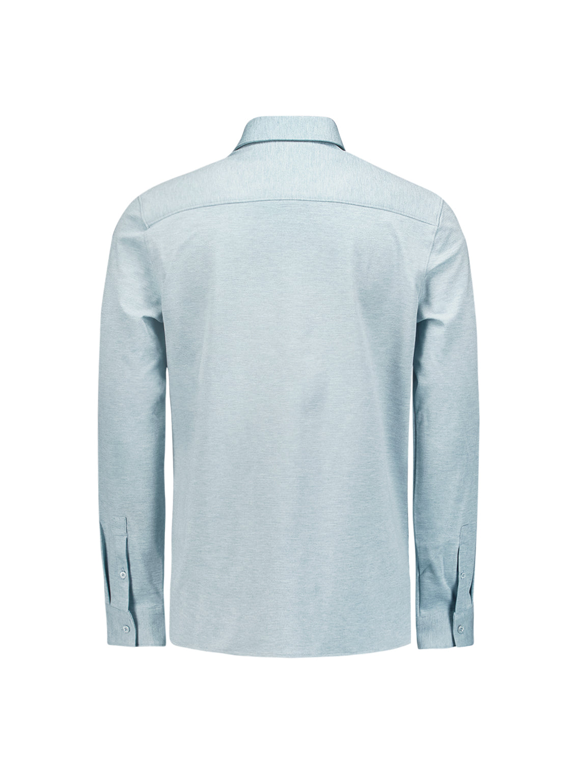 Timeless Basics Jersey Hemd | Dusty Blue