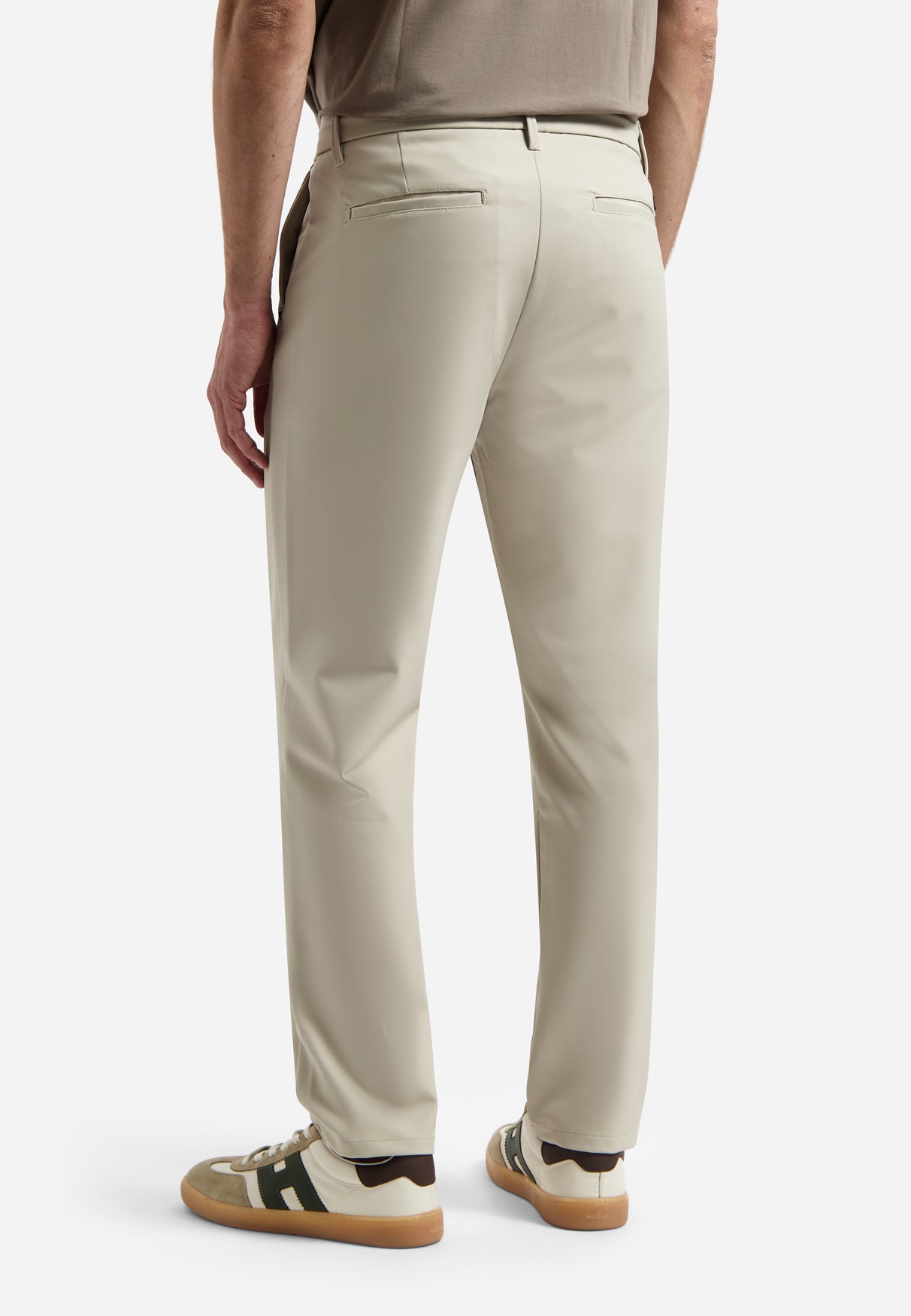 De Sedoc broek - Wide Fit | Stone