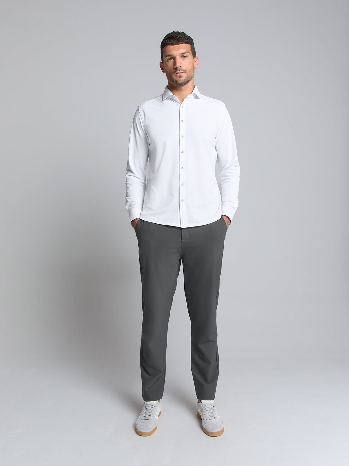 De Sedoc broek - Wide Fit | Dark Steel