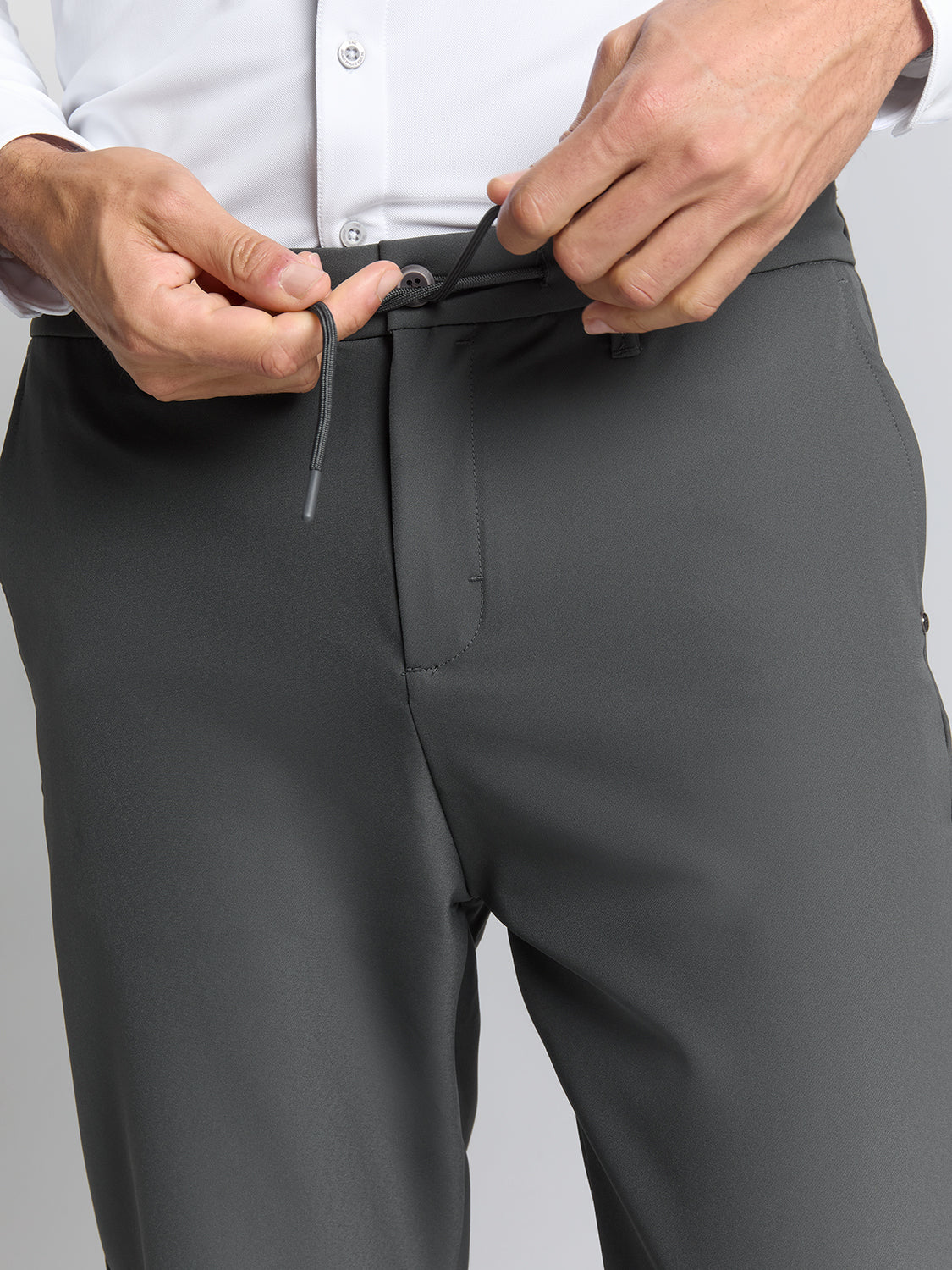 De Sedoc broek - Wide Fit | Dark Steel