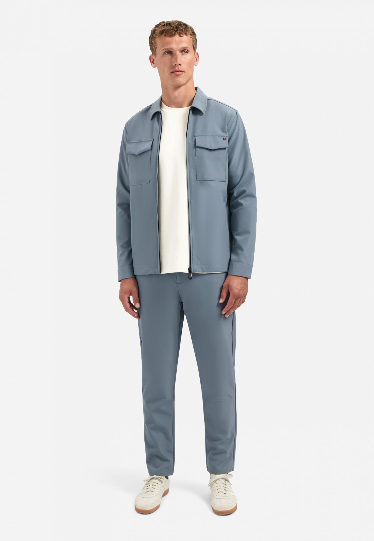 De Sedoc broek - Wide Fit | Carbon Blue